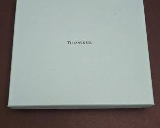 Tiffany  Co. Tiffany Blue Patent Leather Passport Holder and Luggage Tag Set