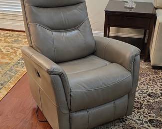 Parker House Gemini Leather Swivel Glider Recliner