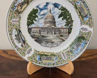 The Capitol Washington D.C. Collector Plate