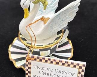 Mackenzie Childs Twelve Days of Christmas Ornament