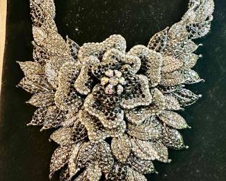 Vintage Butler and Wilson Couture Statement Necklace