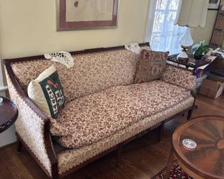 Sheraton styled sofa 
