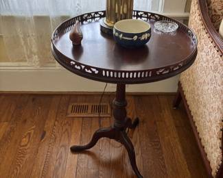 Mahogany end table