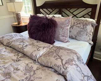 Ethan Allen queen bedding