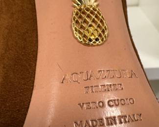 Aquazzura suede shoes