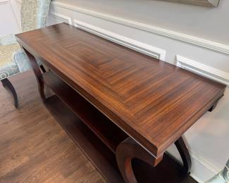 Ethan Allen Donatella console table 30"h x 58"w x 18"d