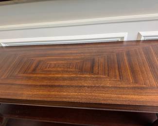 Ethan Allen Donatella console table 30"h x 58"w x 18"d
