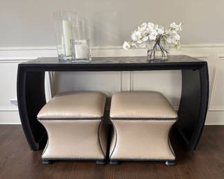 Ethan Allen Nikita console 32"h x 62"w x 17'd