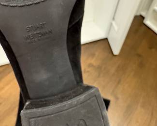 Stuart Weitzman suede thigh high boots size 10