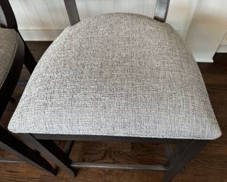 3 Ethan Allen counter stools 40.5"h x 19.5"w  seat height 26"