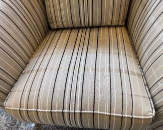 Pr. Ethan Allen lounge chairs 32"h x 32"w x 35"d