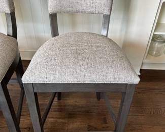 3 Ethan Allen counter stools 40.5"h x 19.5"w  seat height 26"