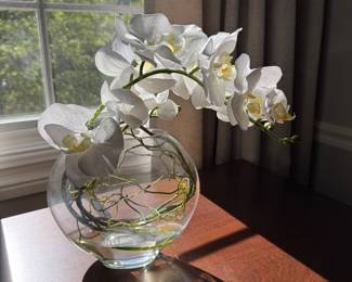 Ethan Allen faux orchid
