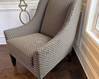 Ethan Allen wing chair 41"h x 30"w x 36"d