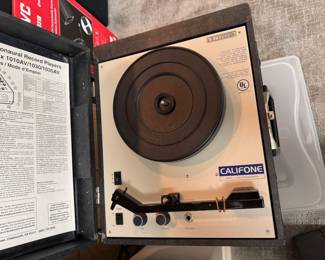 Califone record player