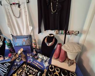 Costume jewelry.