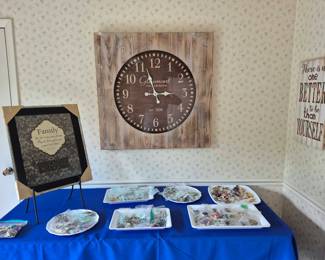 I want that clock but my husband said no! More costume jewelry not in jewelry room...much more to be added!