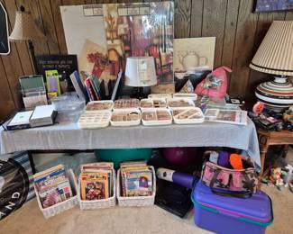 Crafting corner.