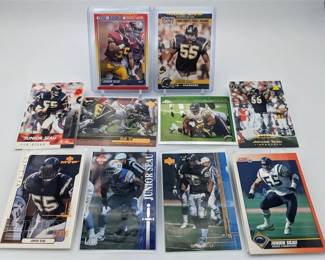 188L  Junior Seau 10Card Lot w 1990 Score 302 Rookie