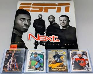 221L  1998 ESPN Magazine Premier Issue 4 Rookie Cards