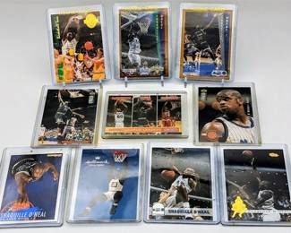 82L  Shaquille ONeal 10Card Magic Lot w 3 Rookies