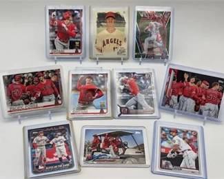 33L  Shohei Ohtani Angels 10Card Lot, Topps Bowman Mosaic