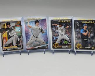 191L  Paul Skenes 2024 Rookie Card 4Card Lot
