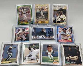 138L  Barry Bonds 10Card Lot w 1987 Topps 320 Rookie