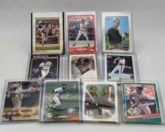 139L  Barry Bonds 10Card Lot w 1988 Score 265 2nd Year