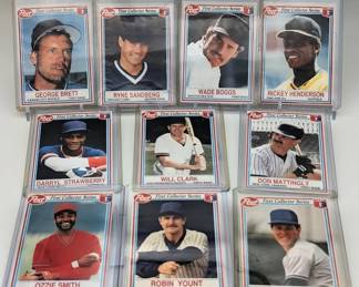 183L  1990 Post First Collector Series 10Card Lot