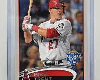 189L  2012 Topps Update US144 Mike Trout Rookie