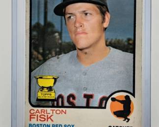 265L  1973 Topps Carlton Fisk 193 Rookie