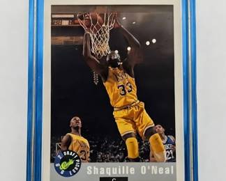 106L  1992 Classic Draft Picks Shaquille ONeal Promo 1 RC