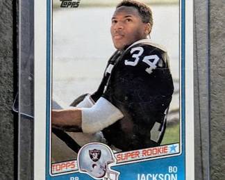 144L  1988 Topps Super Rookie 327 Bo Jackson Raiders
