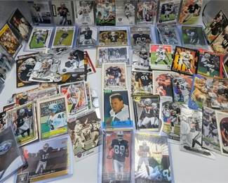 212L  135Card Oakland Raiders Lot  20 QBs, 30 RCs, HOFers