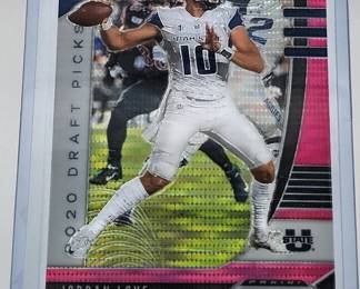 159L  2020 Panini Prizm Draft Picks Jordan Love 148 Pink Pulsar RC
