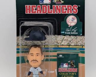 291L  1996 Corinthian MLB Headliners Wade Boggs Mini Bobblehead
