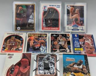 126L  Charles Barkley 10Card Lot
