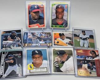 97L  Frank Thomas 10Card Lot w 1990 Fleer Update  Score RCs
