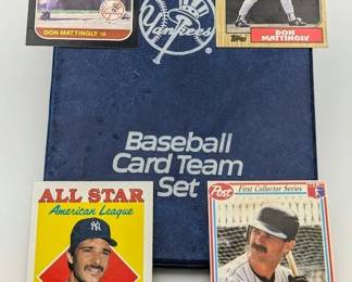 141L  Don Mattingly 40Card Lot, 13 Brands, Yankees Album