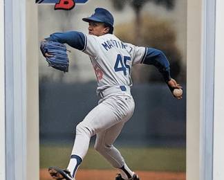 132L  1992 Bowman Pedro Martinez 82 Rookie