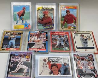 261L  Mike Schmidt 10Card Lot w 1980  1983 Topps All Star