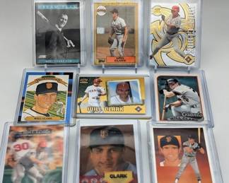 119L  Will Clark 8Card Lot w 1987 Topps 420 Rookie