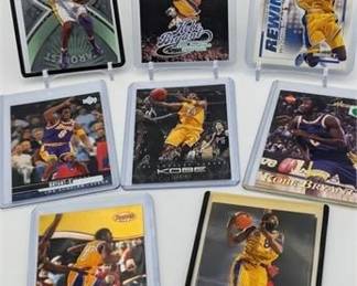 23L  Kobe Bryant 8Card Lot Fleer Ultra, Bowmans Best 