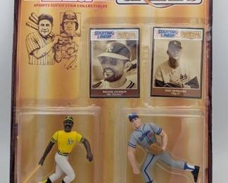 61L  1989 Kenner Starting Lineup Baseball Greats Jackson  Drysdale