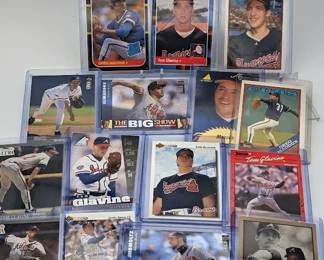 279L  15Card Maddux, Glavine, Smoltz Lot w 3 Rookies
