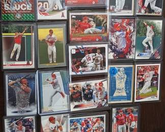 249L  Mike Trout Los Angeles Angels 20Card Lot