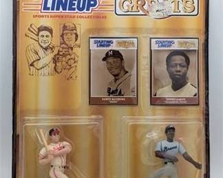 13L  1989 Kenner Starting Lineup Aaron  Mathews Duo