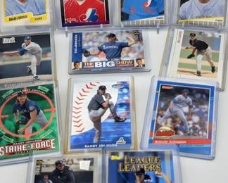 274L  Randy Johnson 12Card Lot w 1989 Donruss  Fleer Rookies