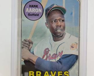 94L  1969 Topps 100 Hank Aaron